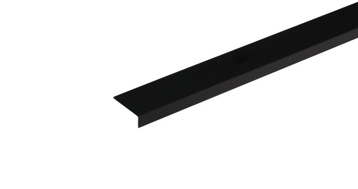 Vinkellist PVC Svart 20 x 30 mm - 2 m
